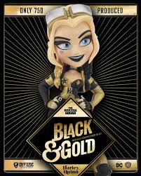 Harley Quinn The Suicide Squad Movie Collectible Figure: Black & Gold —  Cryptozoic Entertainment