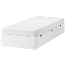 Nordli Struttura Letto Con Cassetti Bianco 90x200 Cm Ikea It Bett Lagerung Bettgestell Ikea Bettgestelle