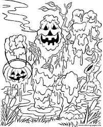 To make this spooky fun friendlier and with added smiles, call all the kids and adults around to check out these halloween coloring pages 2020. Monster Spooky Halloween S For Kids0f0e Coloring Pages Printable