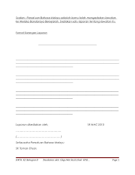 Format Karangan Laporan Bm Thn 5 6