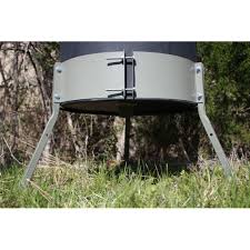 I never thought i would like smoking things. Boss Buck Bb 1 3 Diy 55 Gallon Barrel Tripod Deer Feeder 20 Inch Leg Stand Band Walmart Com Walmart Com