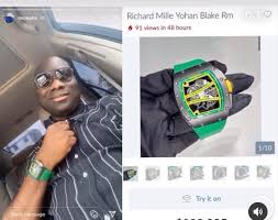 Once again, richard mille created an extravagant collection that amazes many watch enthusiasts. Mompha Shows Off His N118m Richard Mille Wristwatch Video