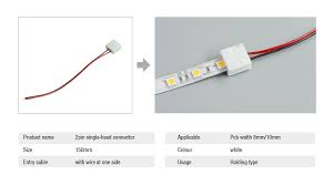 Led Strip Light Connector Led Fast Connector Manufacturer Lightstec