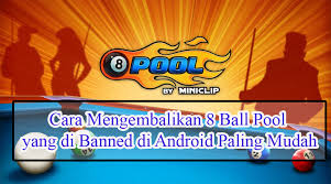 Pertama silahkan anda masuk di akun 8 ball pool yang terkena banned di hp android milik anda. Cara Mengembalikan 8 Ball Pool Yang Di Banned Di Android Paling Mudah Anonytun Com