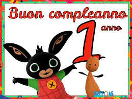 Bing Buon Compleanno 1 Anno Cartoni Animati Buon Compleanno Primo Compleanno Bambina Idee Per Il Compleanno