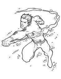 Aquaman is a comic book superhero who appears in dc comics. Aquaman Punching Under Water Coloring Page Free Printable Coloring Pages For Kids