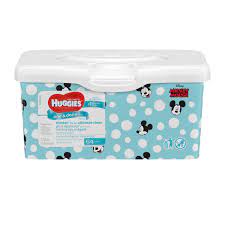 Huggies One Done Cucumber Green Tea Baby Wipes 64 Count Walmart Com