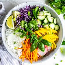 Spring Roll in a Bowl