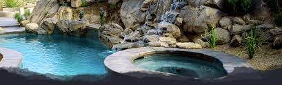 L shape with hot tub, swim lane and light grey plaster. Tucson Pool And Spa Design Valley Oasis Pools