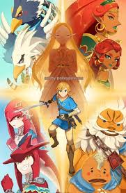 Les Heros Les Prodiges Et Leurs Heritiers Breath Of The Wild Legend Of Zelda Legend Of Zelda Breath