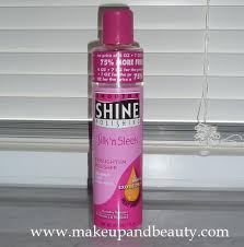 It is best described as a viscous oil, that gets absorbed completely when applied to hair. Smooth N Shine Polishing Straighten Polisher Review