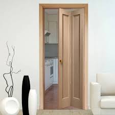 Interior Pattern 10 Oak Bi Fold Panel Door Oak Bifold Doors Wood Doors Interior Kitchen Door Designs