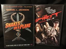 Snakes On A Plane And The Spirit On Dvd Lot Of 2 Tested Snake Spirit Dvd