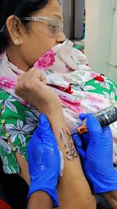 small trishul tattoo #tattoo #fiotattoosindore #viralvideos #tattooideas  #shiv