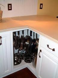 Corner Cabinet Idea Not Necessarily Hanging Just Two Open Shelves Inside Cabinets Kitchen Cabinets Upgrade Dollar Store Organizing