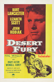 Desert Fury'', with Lizabeth Scott and Burt Lancaster, 1947 Beach Towel by  Retro Movie Posters