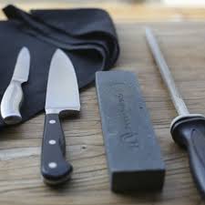 knife sharpeners like whetstones can be
