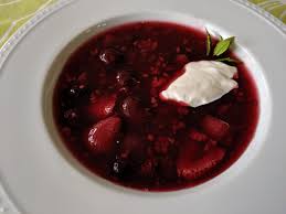 Kaltschale Recipe Chilled Fruit Soup For Hot Days Recipe Fruit Soup Compote Recipe Recipes