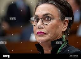 United States Representative Harriet Hageman (Republican of Wyoming)  attends a House Committee