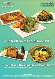 American express dining promotions 2019; Bumbu Desa Offer Loopme Malaysia