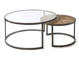 Our round cameron coffee table has the scale and sophisticated details you want for serving a crowd gathered around big sectionals and large seating groups. Cameron Coffee Table S 2 Riviera Maison Mein Shop