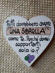 Cuore Di Legno Con Scritta Per Fratello E Sorella Decorazioni Da Parete Decoro Arredamento Regali Per Sorelle Sorelle Idee Per Sorprese Compleanno