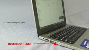 Our german design and quality is at the forefront of the akoya and erazer laptops and pc range. How To Insert A Memory Card In Your Medion Akoya S2217 Laptop Tutorial Replacethatpart Com