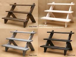 3 Tier Display Shelf Display Riser Store Display Shelf Etsy Tiered Display Shelves Display Risers Display Shelves