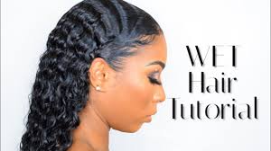 Deep condition once a week. Wet Hair Look On Curly Hair 3a 3c Hair Youtube