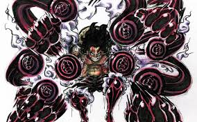 If you're looking for the best luffy gear 4 wallpapers then wallpapertag is the place to be. Gear Fourth Monkey D Luffy One Piece Snake Man Wallpaper Background Image Ubackground Com