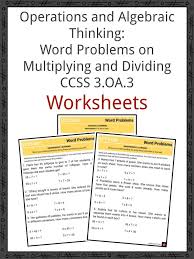 We did not find results for: Operations And Algebraic Thinking Word Problems On Multiplying And Dividing Ccss 3 Oa 3