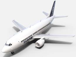 Near to scale it has animateable landing gear and landing gear doors, turbines, ailerons, flaps, elevators and rudder. Boeing 737 300 Tarom 3d Model