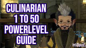 Tips to reach the level cap fast. Ffxiv 2 55 0588 Culinarian 1 50 Powerlevel Guide Youtube