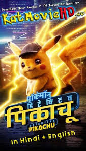 Pokemon Detective Pikachu 2019 Hindi 480p Dual Audio Hindi English Hd Camrip Pokemon Movies Detective Movies Pokemon