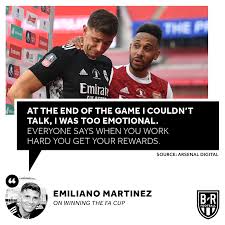 Descubre lo que emi martinez (emaas_1206) encontró en pinterest, la colección de ideas más grande del mundo. Emi Martinez S Fa Cup Win Was Emotional Bleacher Report Football Facebook