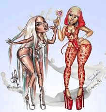 Nicki Minaj On Instagram Thank You Guys For 4k Barbz Goodform Goodformvideo Goodformremix Lil Nicki Minaj Drawing Nicki Minaj Nicki Minaj Barbie