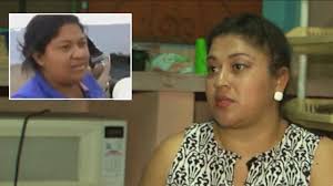 Miriam Zelaya asegura que buscar una vida mejor para su familia la llevó a  unirse a una caravana migrante en 2018.