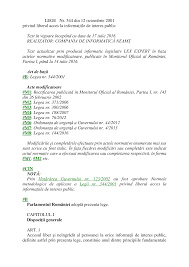 Https Mmuncii Ro J33 Images Documente Legislatie Lege 544 2001 Pdf