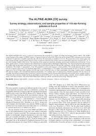 Download answer key complete first progress test. Pdf The Alpine Alma Cii Survey Survey Strategy Observations And Sample Properties Of 118 Star Forming Galaxies At 4