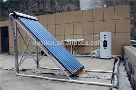 Yes, solar water heating systems use the radiation from the sun to heat water in a panel which is often situated on the roof and this, in turn, supplies the heat as hot water, or it can be connected to a central heating system. Ce And Tuv Certificated 20 Tube 50 Gallon Thermosyphon Collectors Diy Solar Hot Water Kit Buy Solar Hot Water Kit Collector Split Solar Water Heater Product On Alibaba Com