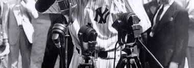 Yet today i consider myself the luckiest man on the face of the earth. July 4 1939 Lou Gehrig Says Farewell To Baseball With Luckiest Man Speech At Yankee Stadium Society For American Baseball Research