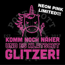 Autoaufkleber Einhorn Lustig Komm Noch Naeher Sticker 12x12 Neon Limited Auto Aufkleber Aufkleber Lustig
