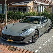 The 812 superfast is the first ferrari equipped with eps (electronic power steering). Ferrari 813 Superfast Super Luxury Cars Luxury Cars High Performance Cars