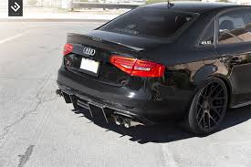 Enlaes Audi B8 5 S4 A4 Rear Diffuser Carbon Fiber Autos Coches