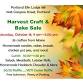 Harvest Craft and Bake Sale