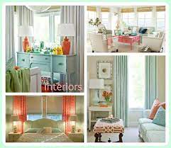 Mint And Coral Mint Living Rooms Coral Living Rooms Guest Room Colors