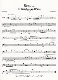 The Horn Guys Sonata For Trombone And Piano By Eric Ewazen Pub Hal Leonard