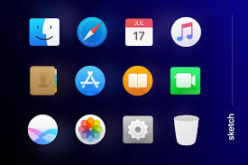 Mac Os Vectorized Dock Compatible W Mac Os Apple Icon Mac Os Icons