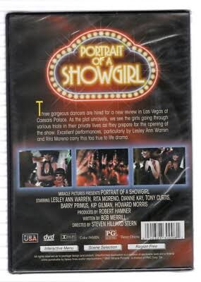 PORTRAIT OF A SHOWGIRL - NEW DVD - LESLEY ANN WARREN - RITA MORENO 1982 TV  MOVIE