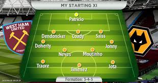 West ham are just two points away from a sensational champions league spot and they will see their trip to molineux on monday night as a massive chance to move closer to their dream. Wolves Predicted Lineup Vs West Ham Former Moyes Transfer Target To Start Football London